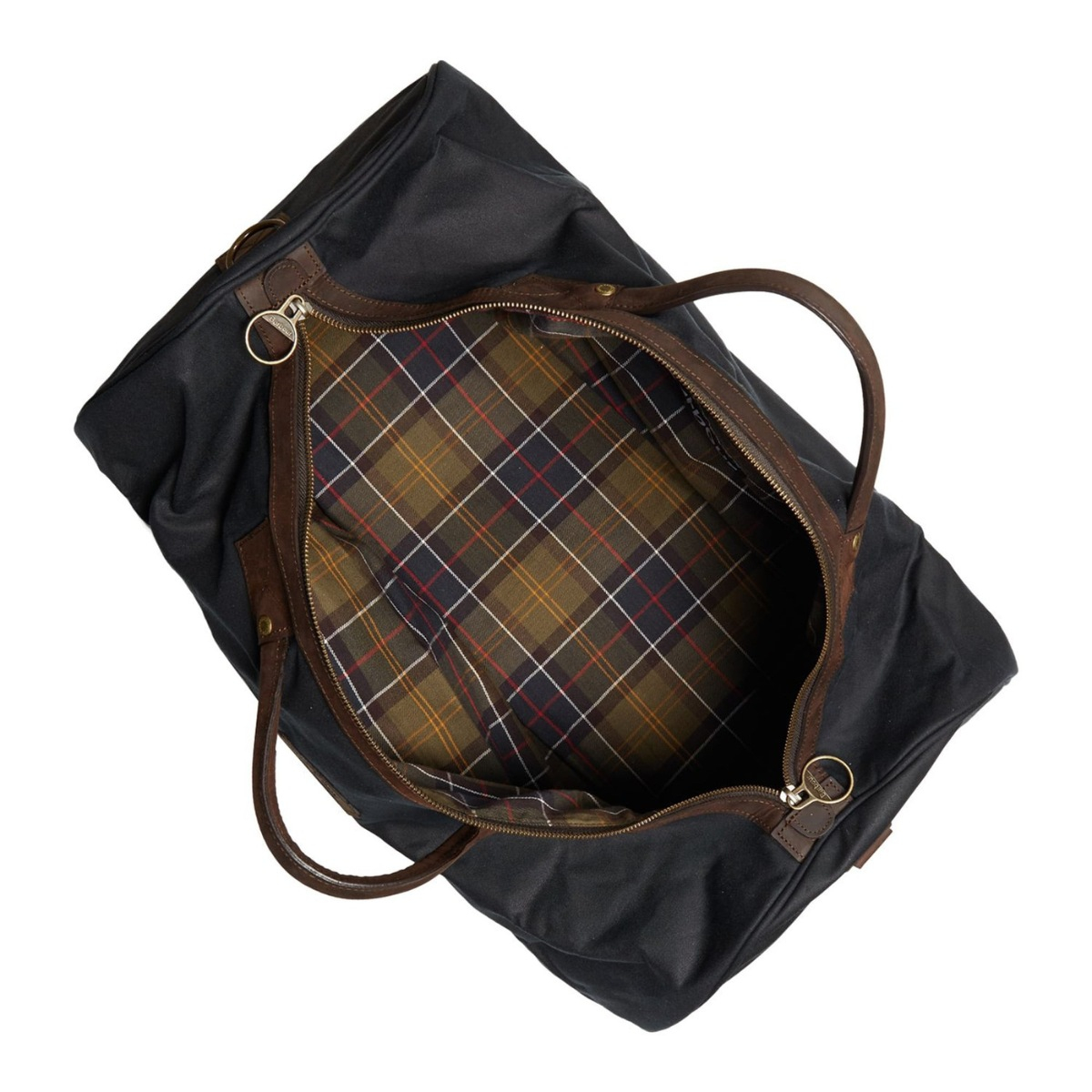 Barbour Wax Holdall Duffle Bag Olive, wasserdichte gewachste Baumwolle mit genügend Platz für einen Wochenendausflug.