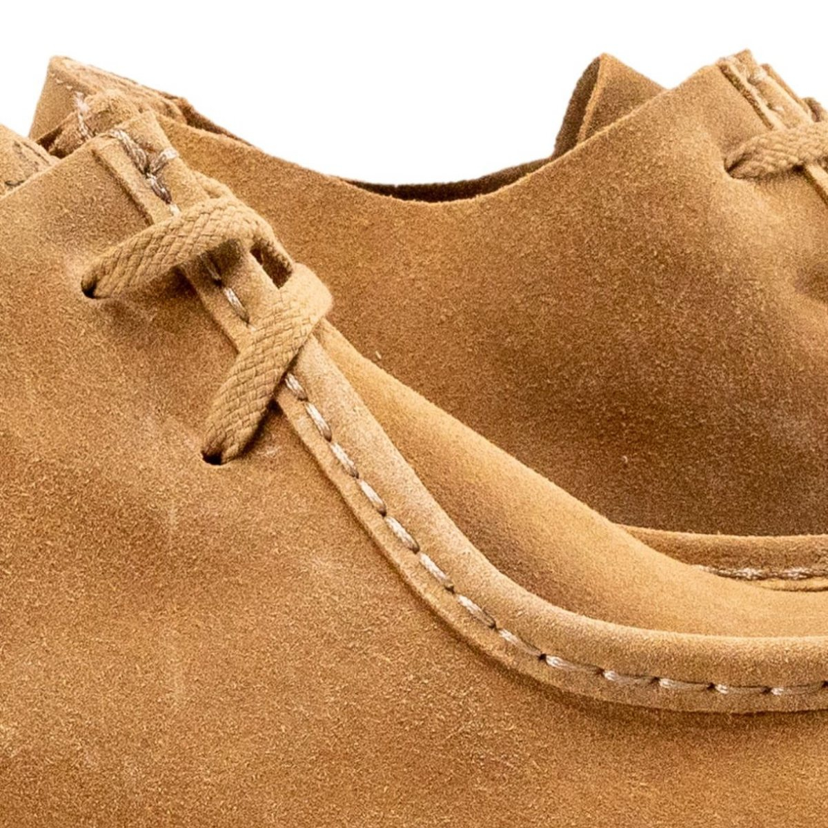 Astorflex Beenflex Moccasin Boot Whiskey, Schnürsenkel binden