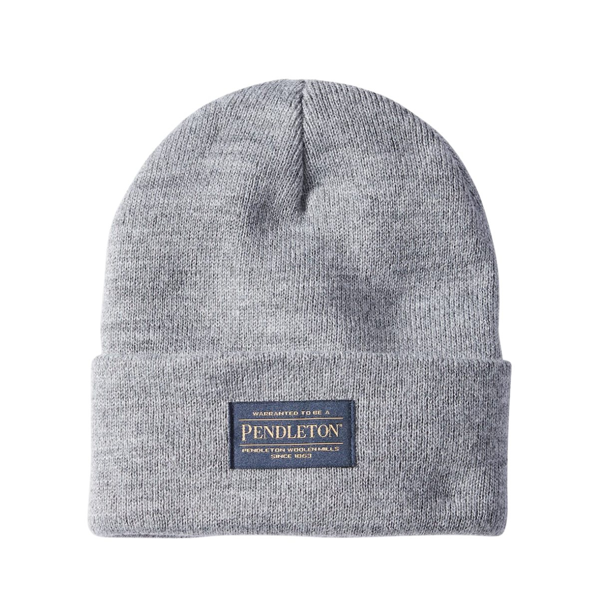 Pendleton Beanie Grau, Soft, warm, and timeless.