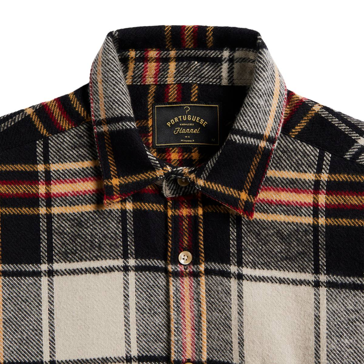 Portuguese Flannel Arc Shirt, hergestellt aus den feinsten exklusiven Stoffen