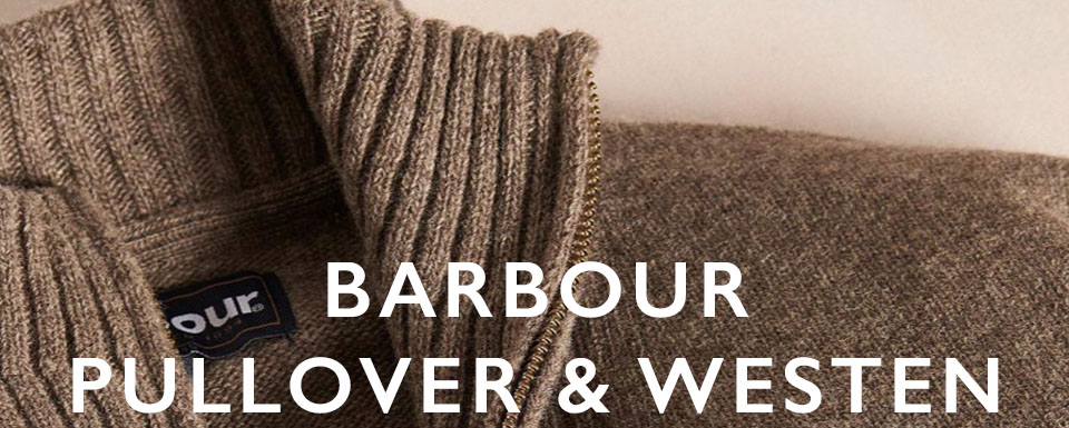 Barbour Pullover und Westen