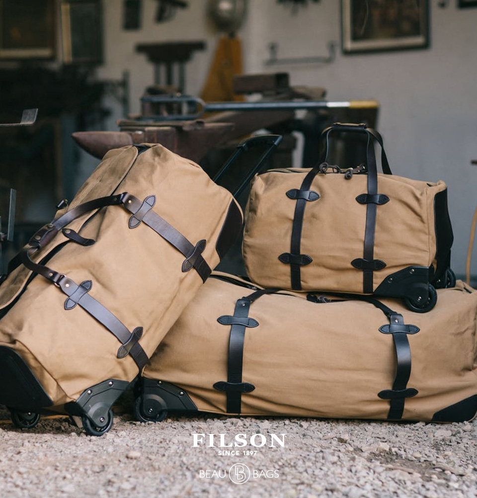 rugged wheeled duffel