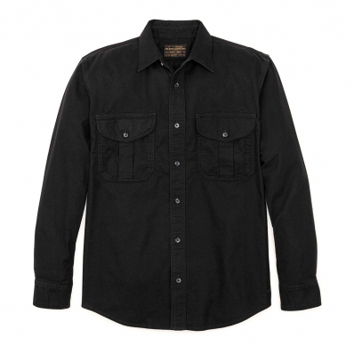 Filson Alaskan Guide Shirt Red Black front