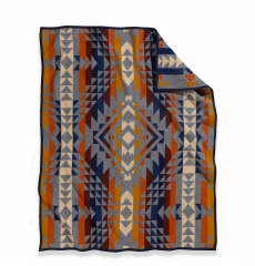 Pendleton National Park Full Blanket Glacier front Size: 203x229 cm