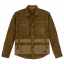 Filson Beartooth Jac Shirt Marsh Olive Blanket Stripe front