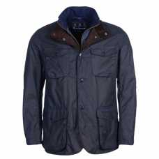 Barbour Ogston Wax Jacket Navy