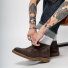 Astorflex Greenflex Boot Dark Chestnut lifestyle lacing