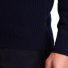 dBarbour Holden Half Zip Lambswool Sweater Navy detail