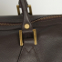 Barbour Leather Medium Travel Explorer Bag Chocolate