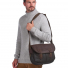 Barbour Wax Leather Tarras Shoulder Bag Olive