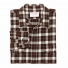 Filson Alaskan Guide Shirt Brown/Cream Plaid folded