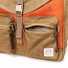 Filson Surveyor Messenger Bag Dark Tan/Flame cargo pocket