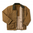 Filson Tin Cloth Field Jacket Dark Tan front open