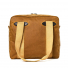 Filson Tin Cloth Tote Bag With Zipper Dark Tan back