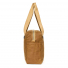 Filson Tin Cloth Tote Bag With Zipper Dark Tan side