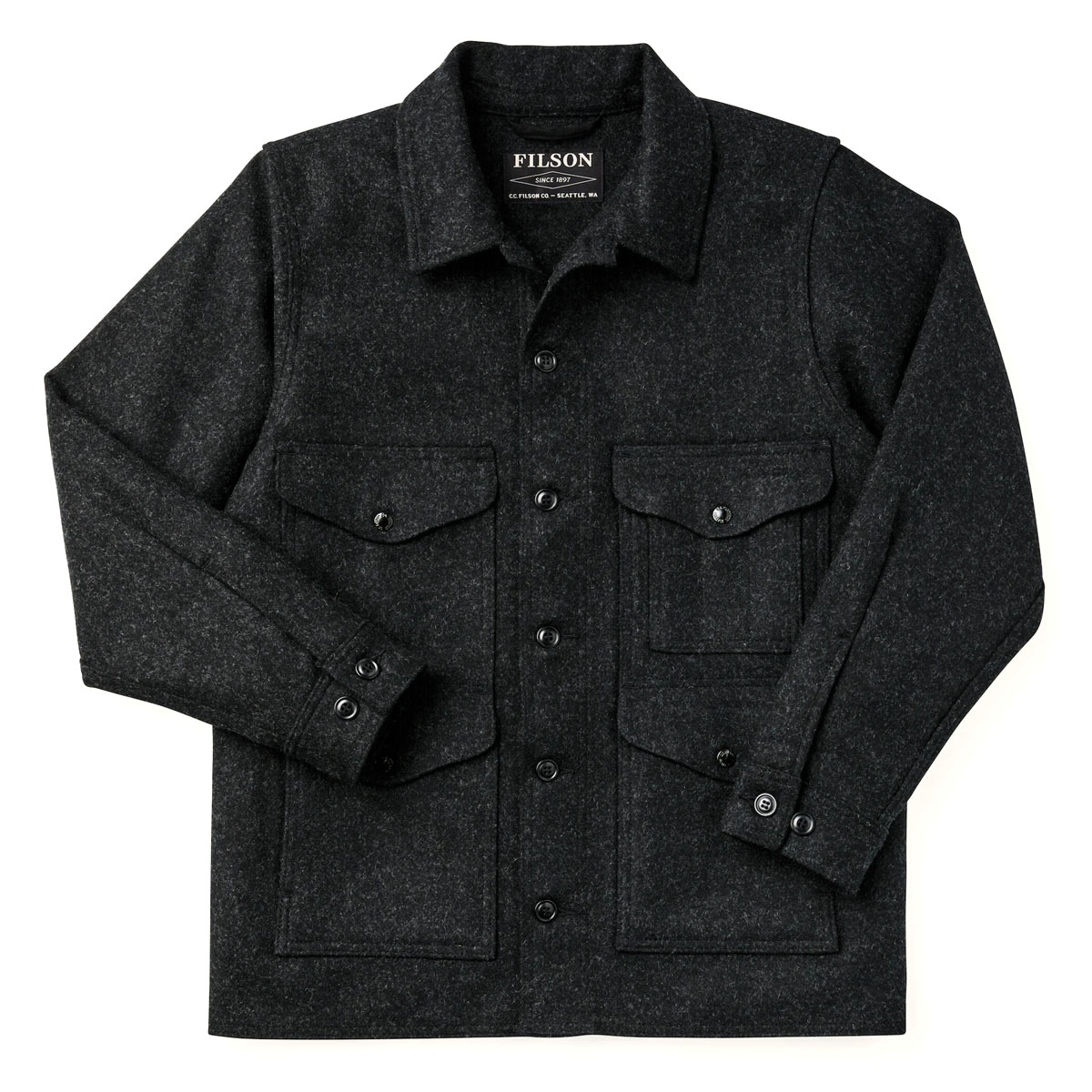 Pendleton Navy & outlet White Wool Button Down Jacket