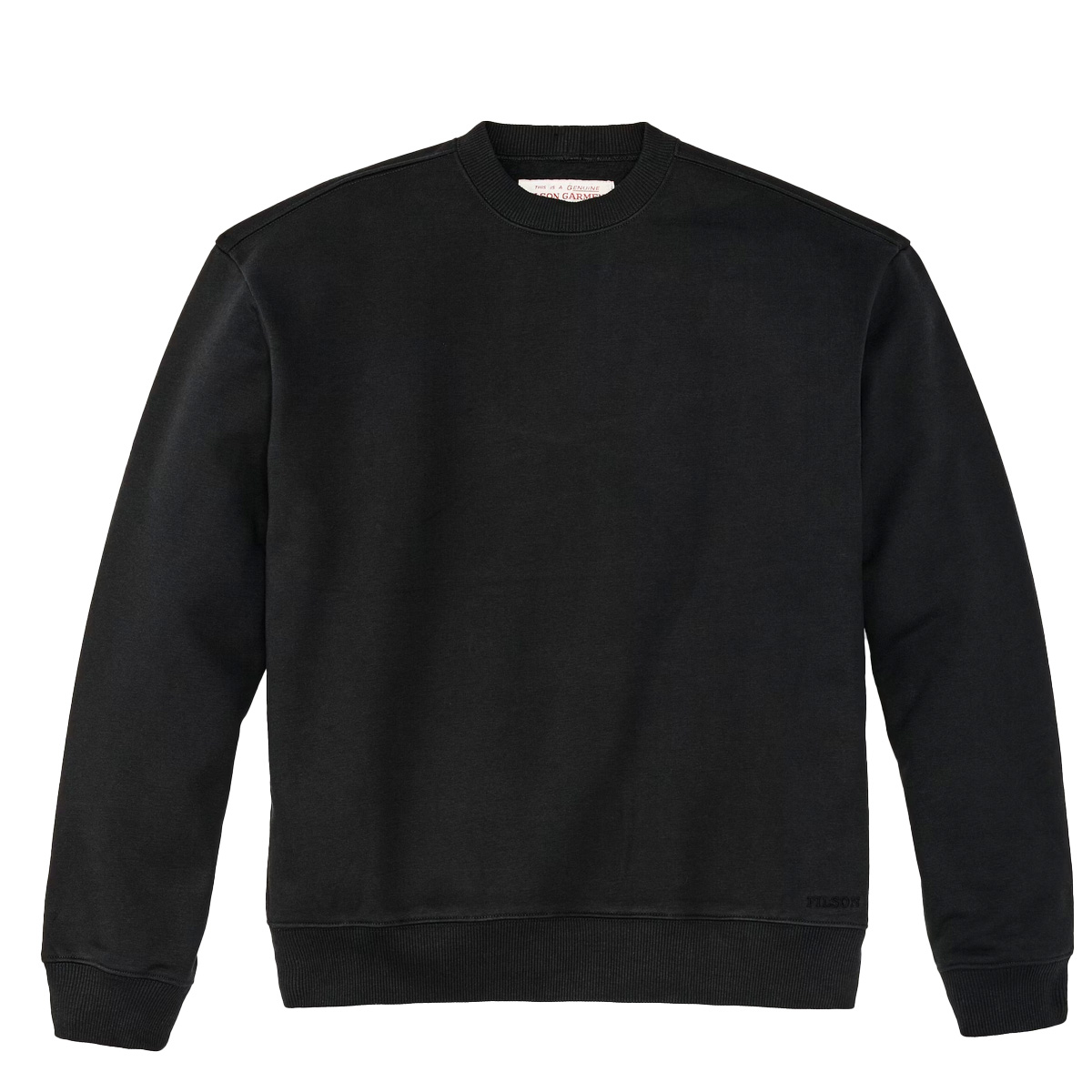 Filson Prospector Crewneck Sweatshirt Black