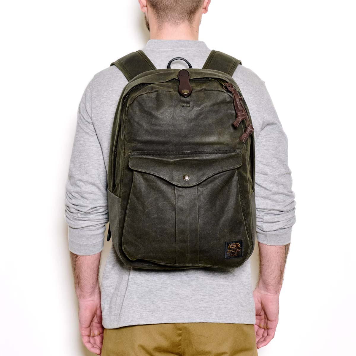 Filson Journeyman Backpack Otter Green, der beste Rucksack für Ihr Vintage-Outfit