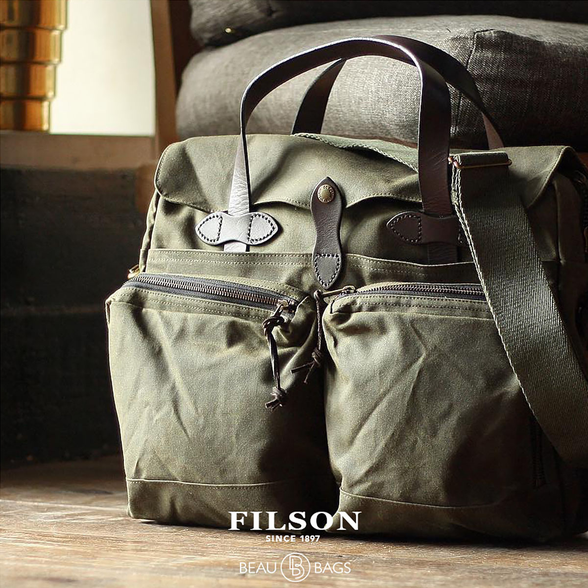 Filson Briefcases, Compact-Briefcases, 24-Hour Briefcases