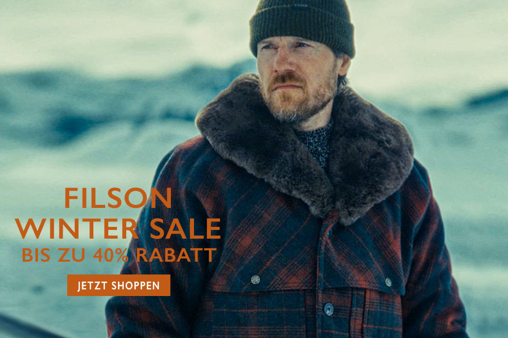 Filson Winter Sale bei BeauBags: Sichern Sie sich jetzt die schönsten Taschen, Rucksäcke, Jacken, Hemden und Accessoires mit bis zu 40 % Rabatt auf die Top-Marke Filson!