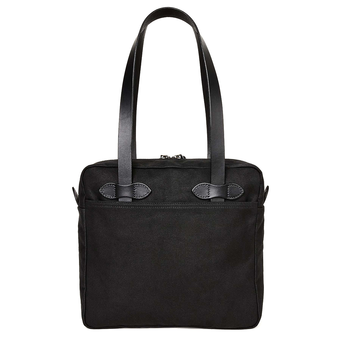 Filson Rugged Twill Small Tote Bag Black, superstabile Tragetasche, ideal zum Einkaufen oder als Alltagsbegleiter in der Stadt