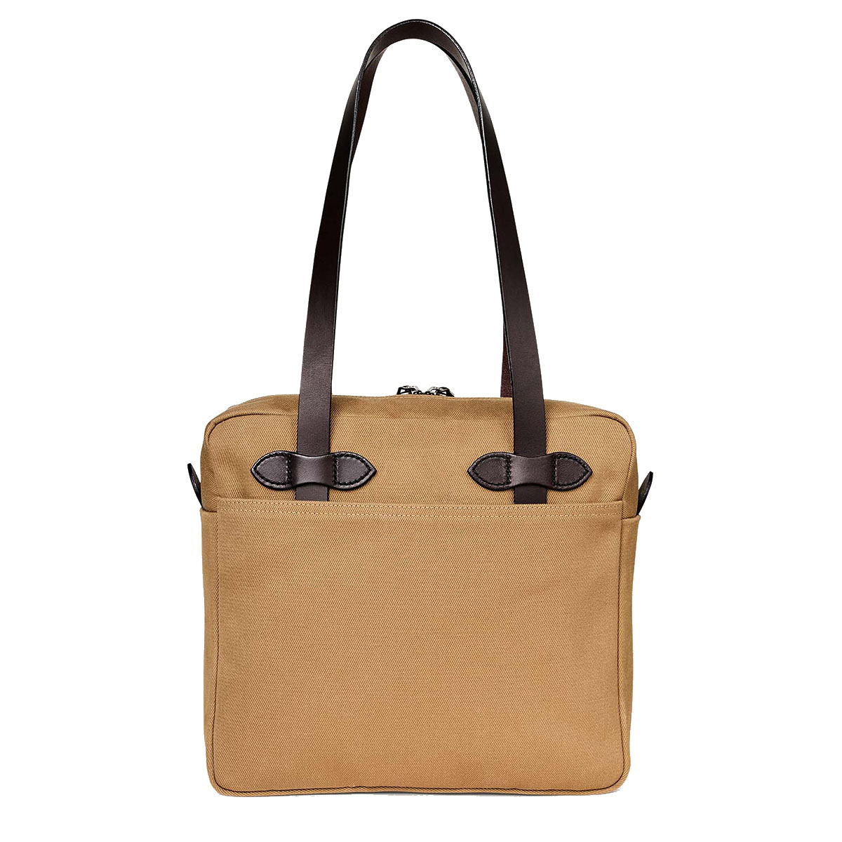 Filson Rugged Twill Small Tote Bag Tan, superstabile Tragetasche, ideal zum Einkaufen oder als Alltagsbegleiter in der Stadt