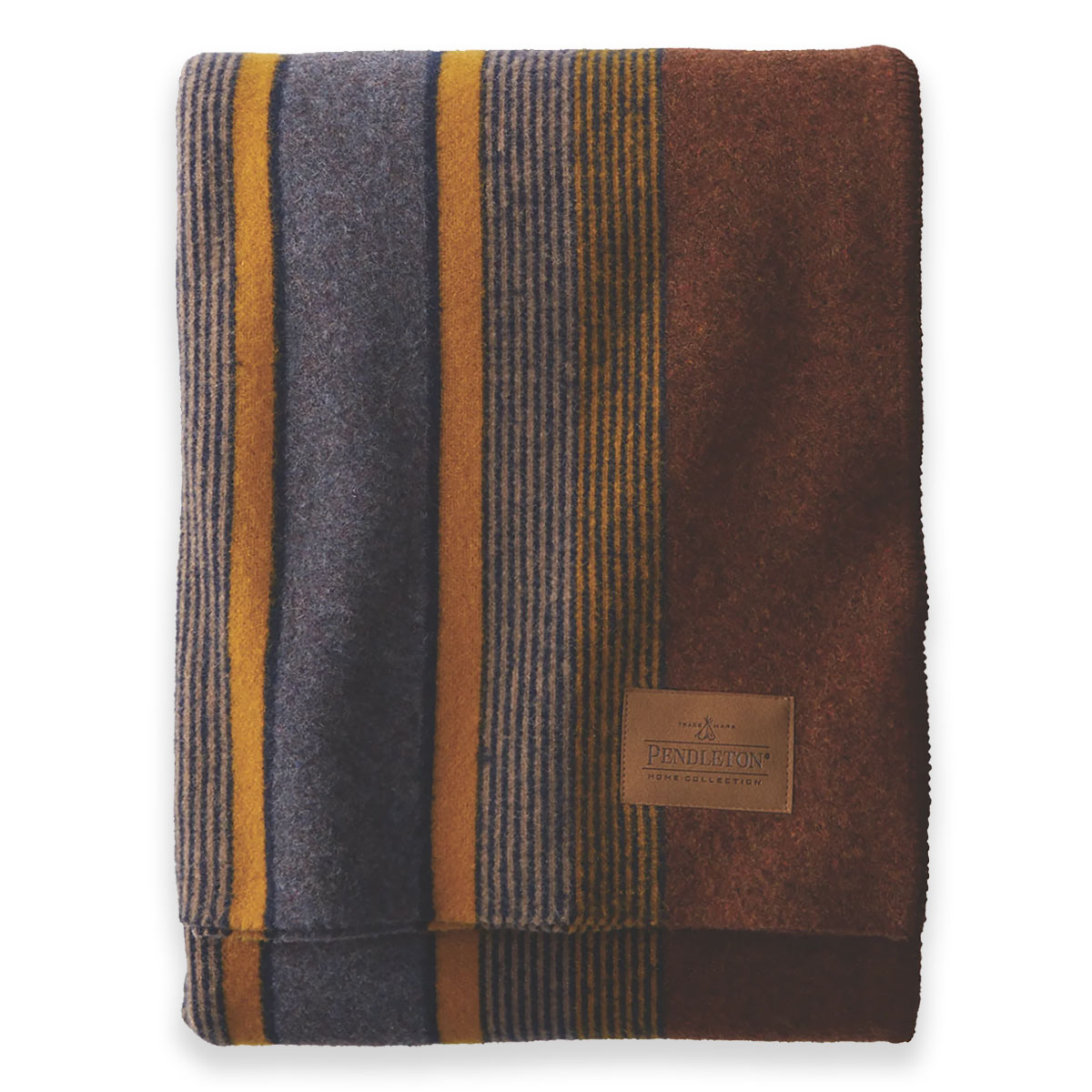 Pendleton Yakima Camp Blanket Throw High Ridge, Tolle Decke aus weicher Wolle für das Sofa, den Sessel oder das Fußende des Bettes.