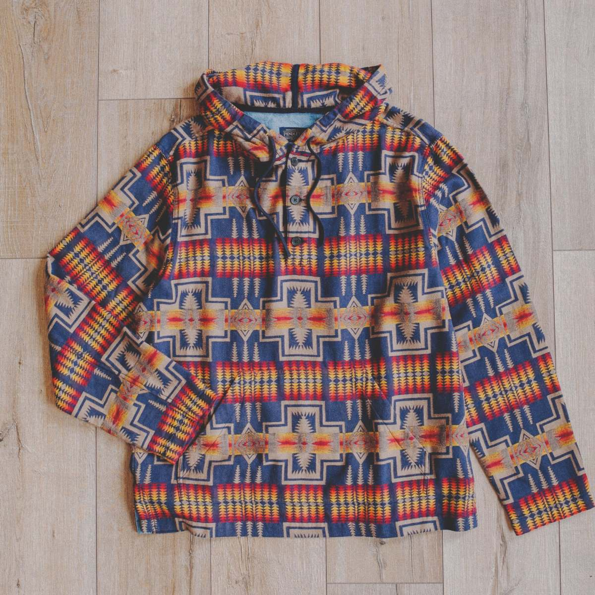 Pendleton Jacquard Surf Hoodie Harding, LIMITED EDITION