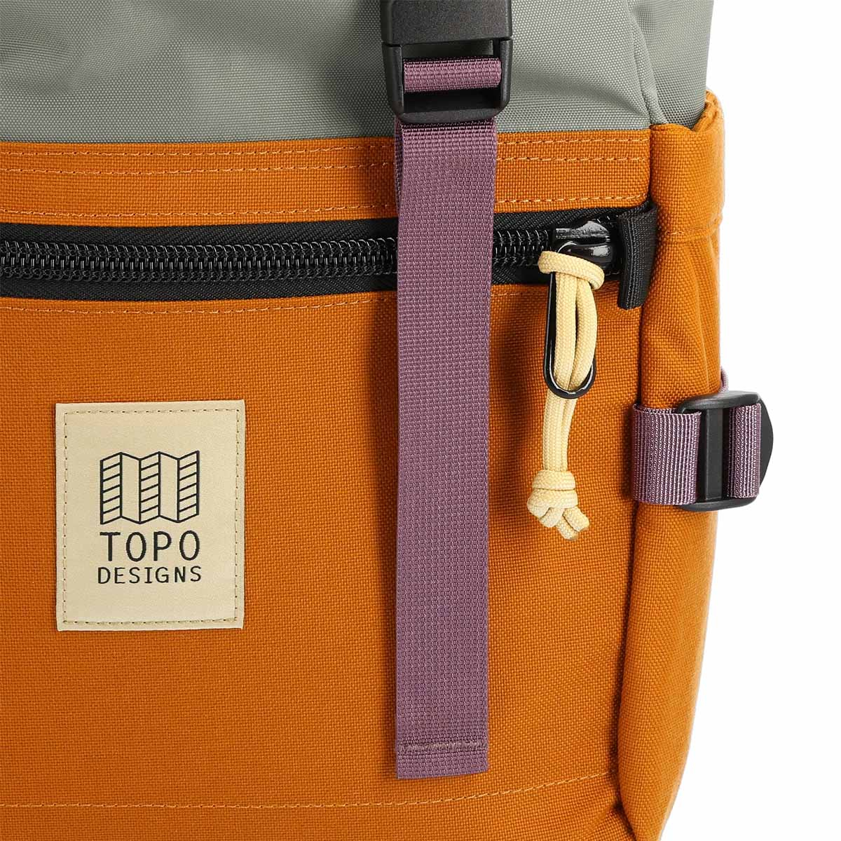 Topo Designs Rover Pack Classic Beetle/Spice, der ideale Rucksack für den täglichen Gebrauch