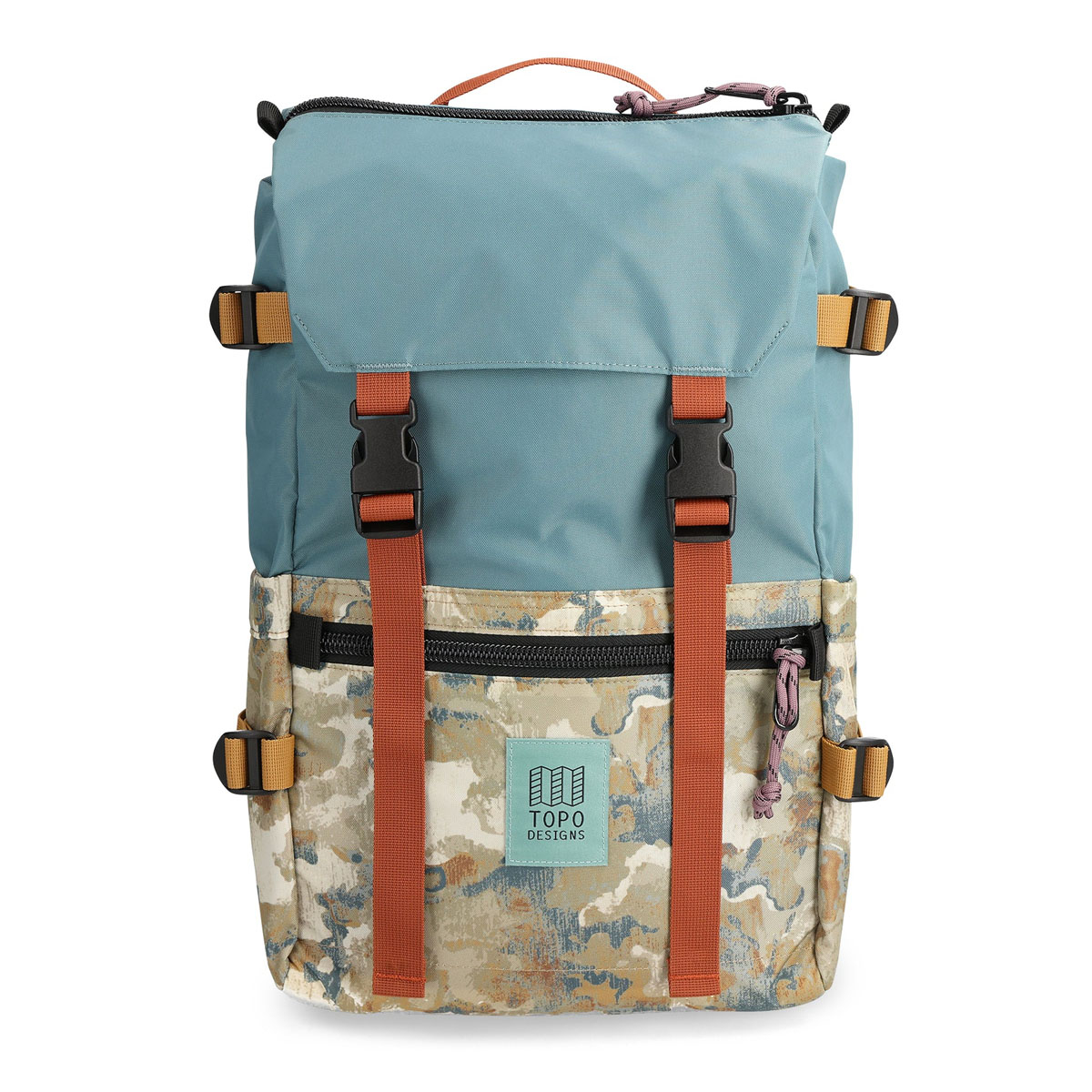 Topo Designs Rover Pack Classic Sea Pine/Blur Camo, Vorderseite