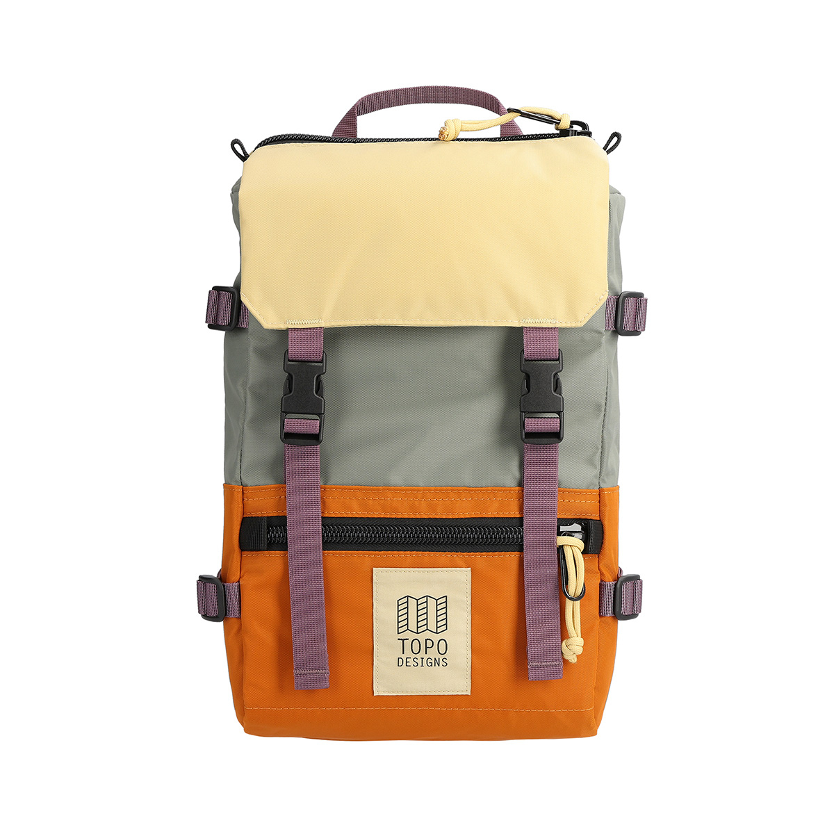 Topo Designs Rover Pack Mini Beetle/Spice, Idealer Rucksack für den privaten und geschäftlichen Gebrauch