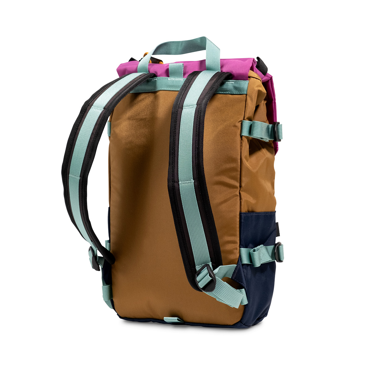 Topo Designs Rover Pack Mini Dark Khaki/Navy, Gepolsterte Schultergurte