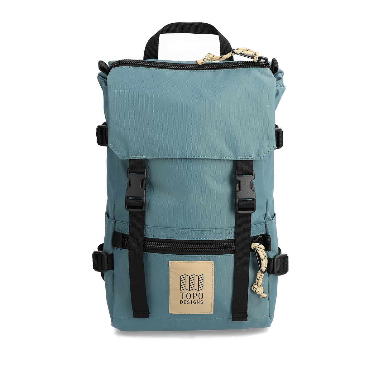 Topo Designs Rover Pack Mini Sea Pine, Idealer Rucksack für den privaten und geschäftlichen Gebrauch